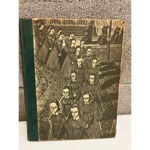 Jane Eyre Charlotte Brontë 1943 Random House Fritz Eichenberg Wood Engravings